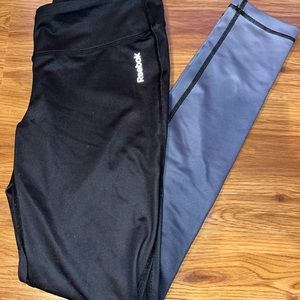 Reebok black ombré leggings